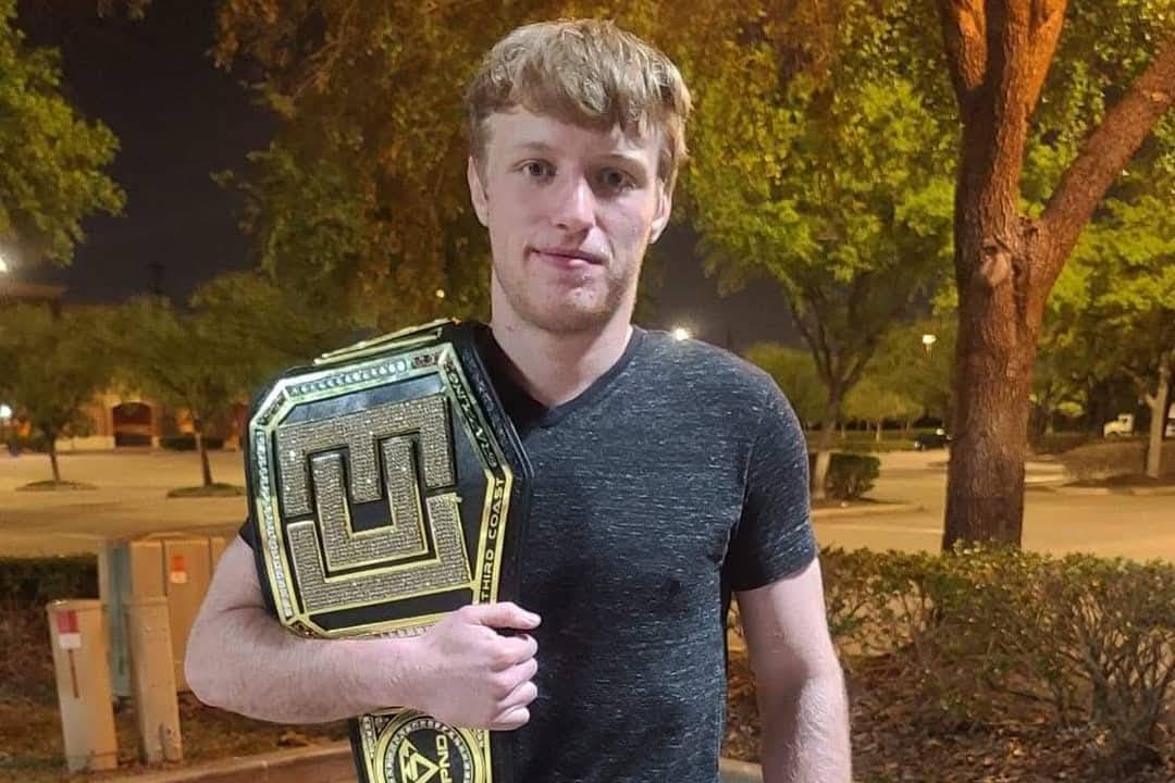 3rd Coast Grappling belt winner