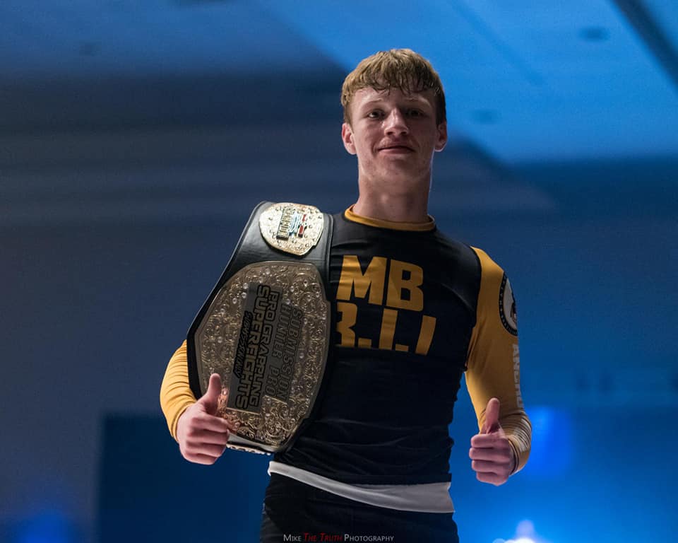 Submission Hunter Pro belt winner